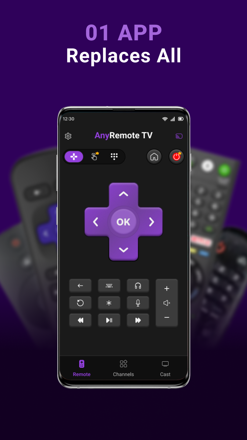 اسکرین شات 2 برنامه Universal TV Remote for All TV