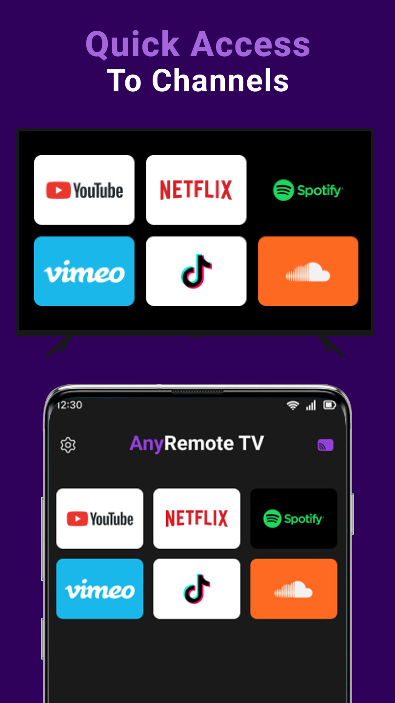 اسکرین شات 5 برنامه Universal TV Remote for All TV