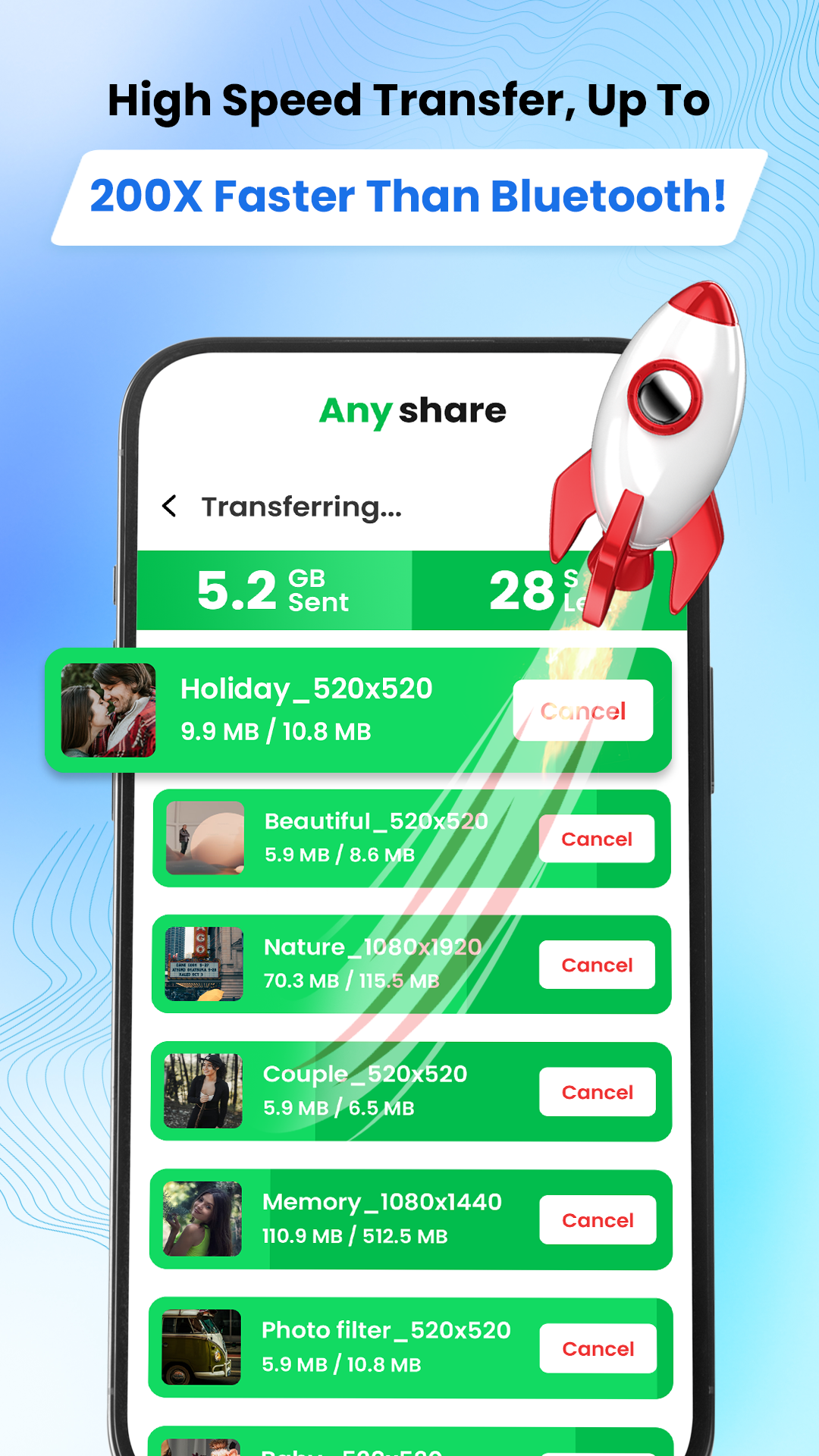 اسکرین شات 6 برنامه AnyShare – Rapid File Transfer