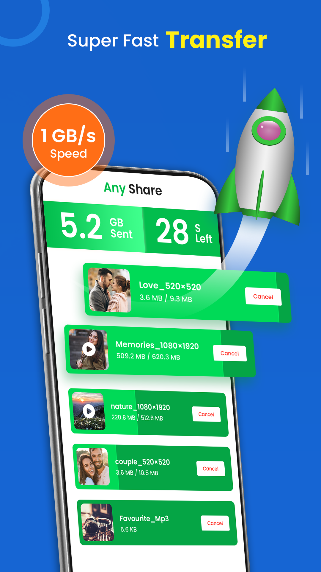 اسکرین شات 5 برنامه AnyShare – Rapid File Transfer