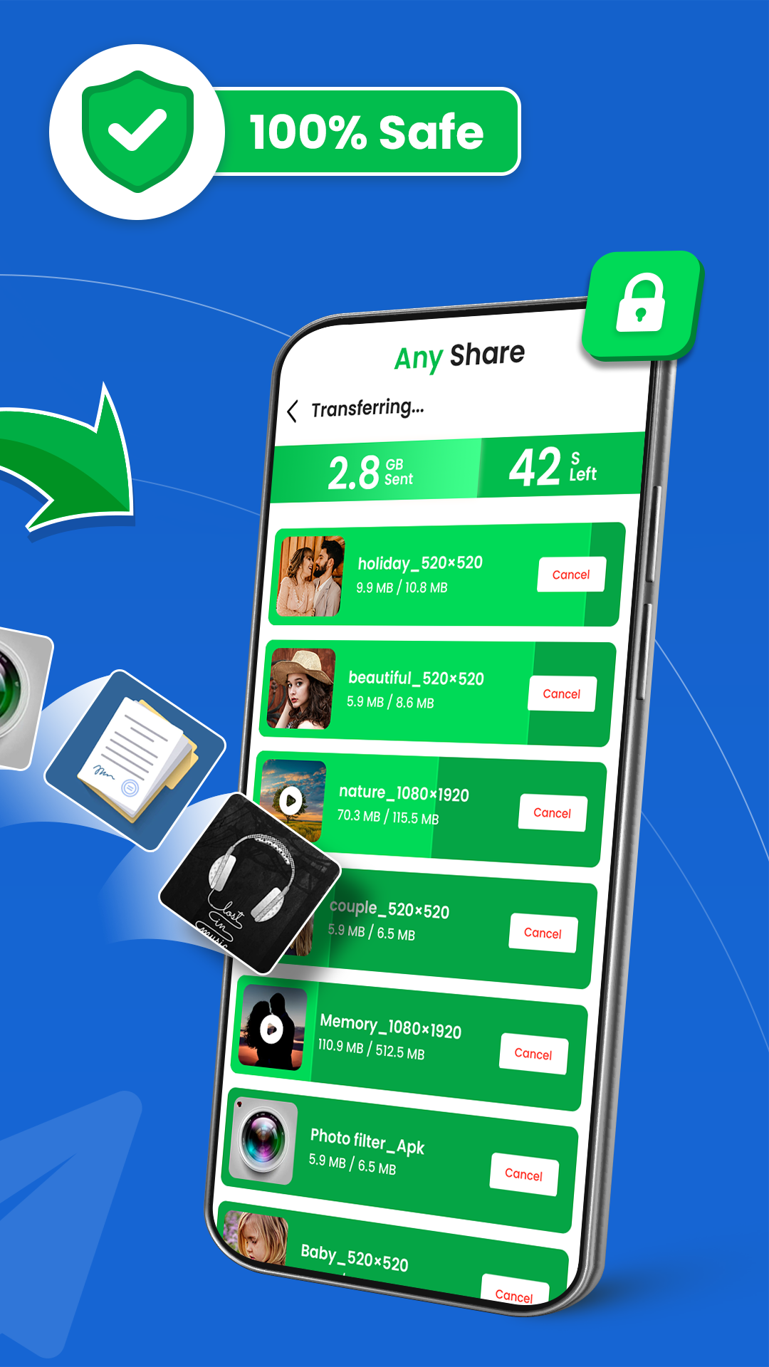 اسکرین شات 3 برنامه AnyShare – Rapid File Transfer