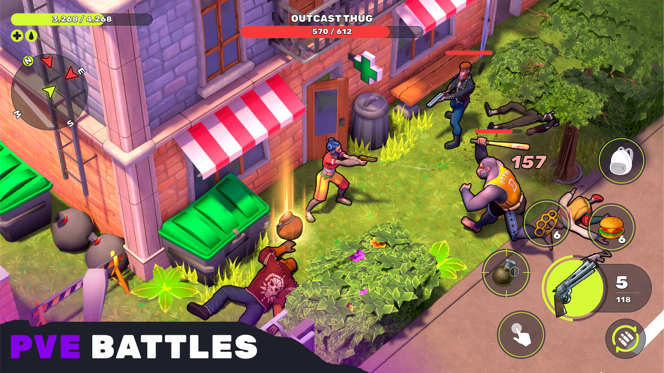 اسکرین شات 3 بازی Epic Apes: MMO Survival
