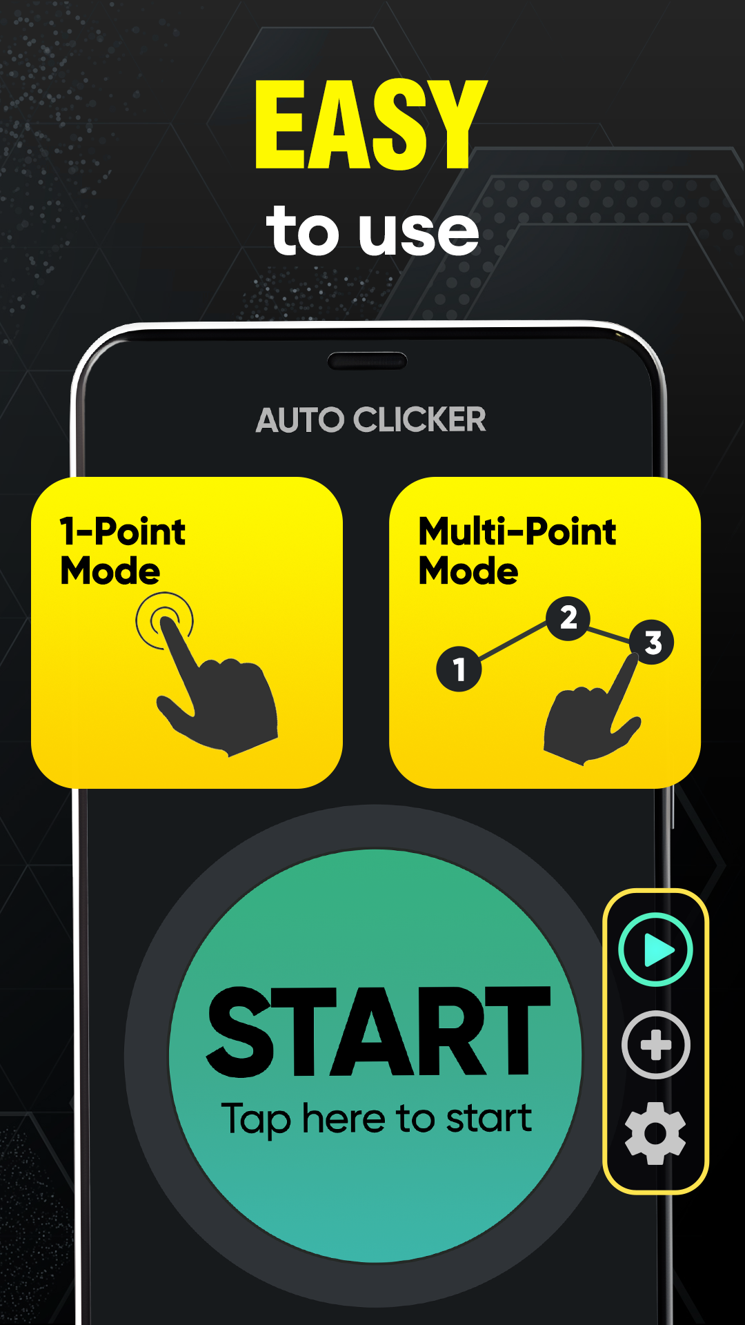 اسکرین شات 5 برنامه Auto Clicker - Auto click