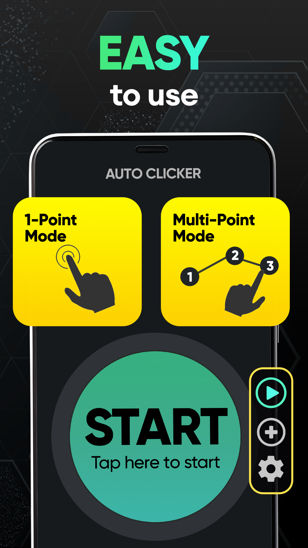 اسکرین شات 5 برنامه Auto Clicker - Auto click