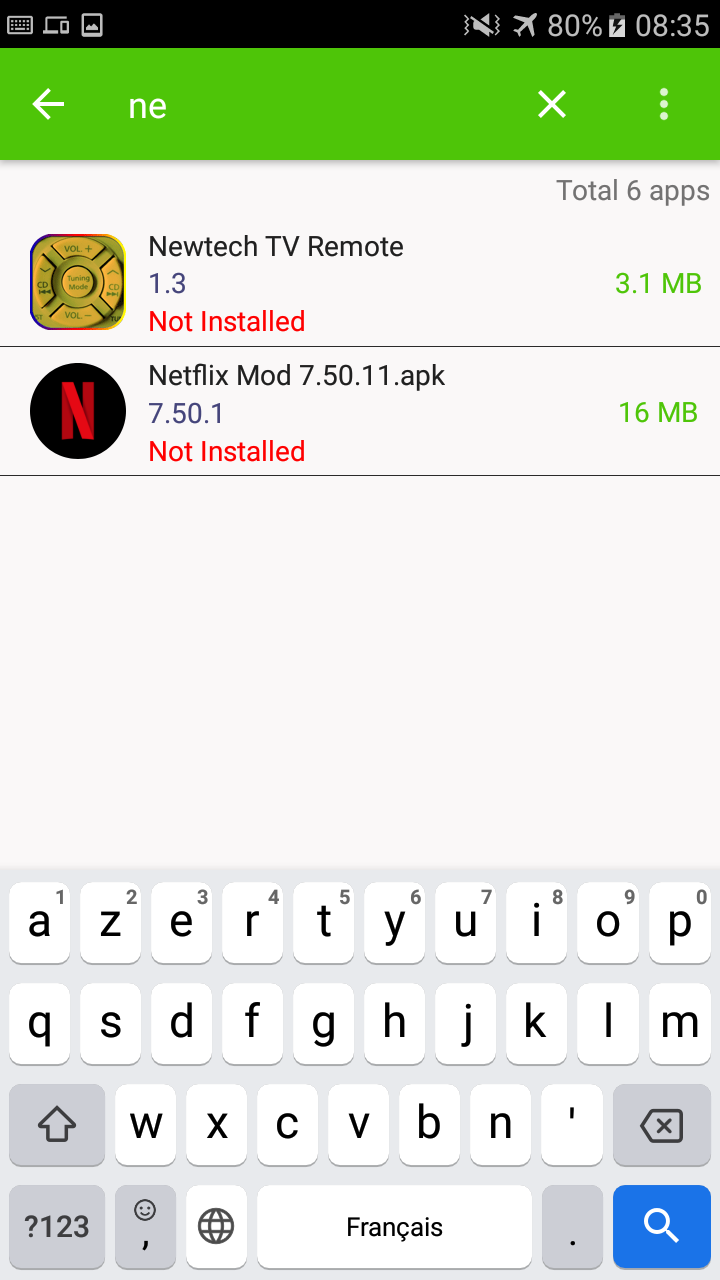اسکرین شات 3 برنامه APK Installer