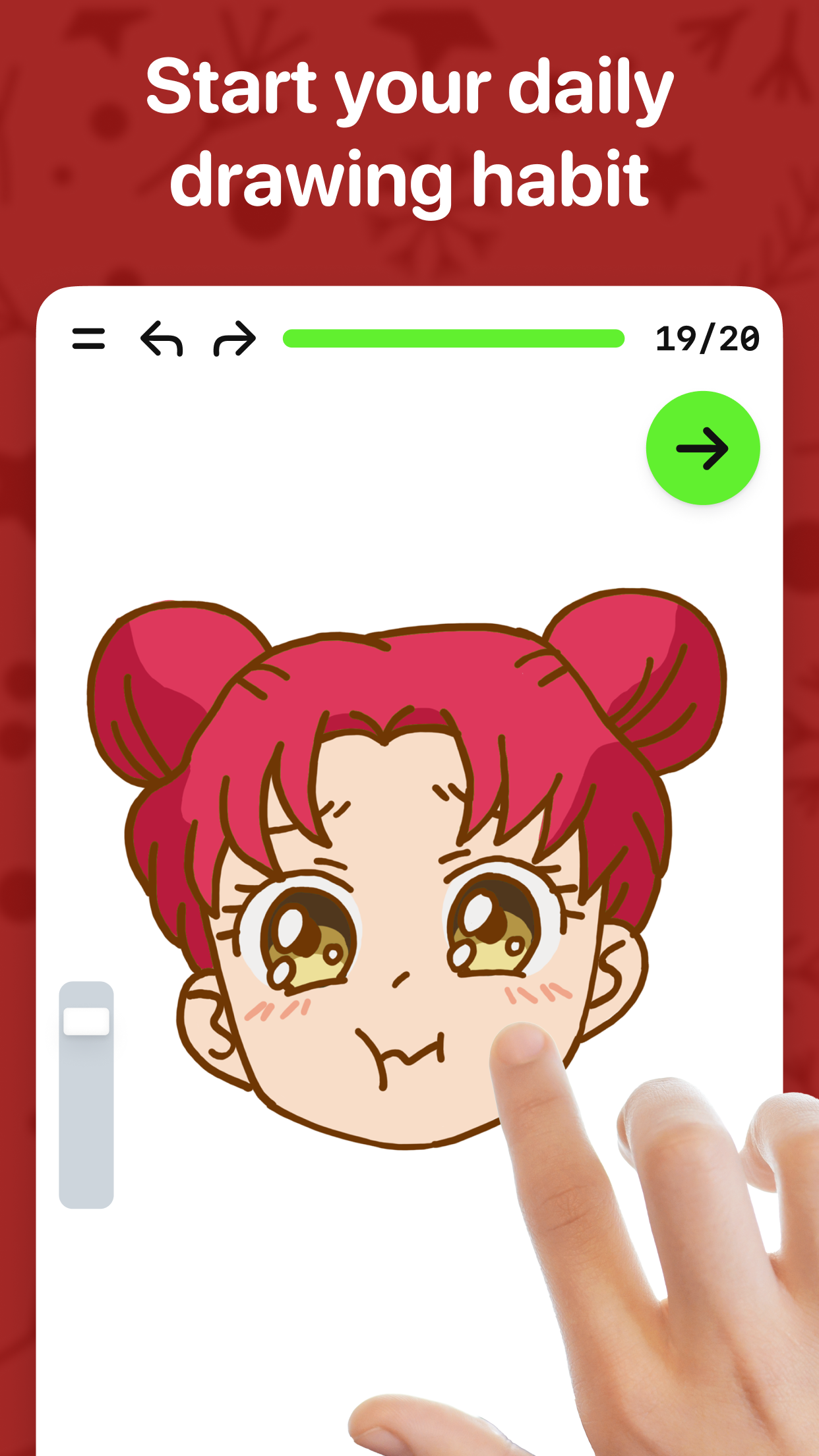 اسکرین شات 5 برنامه Learn how to draw - ArtWorkout