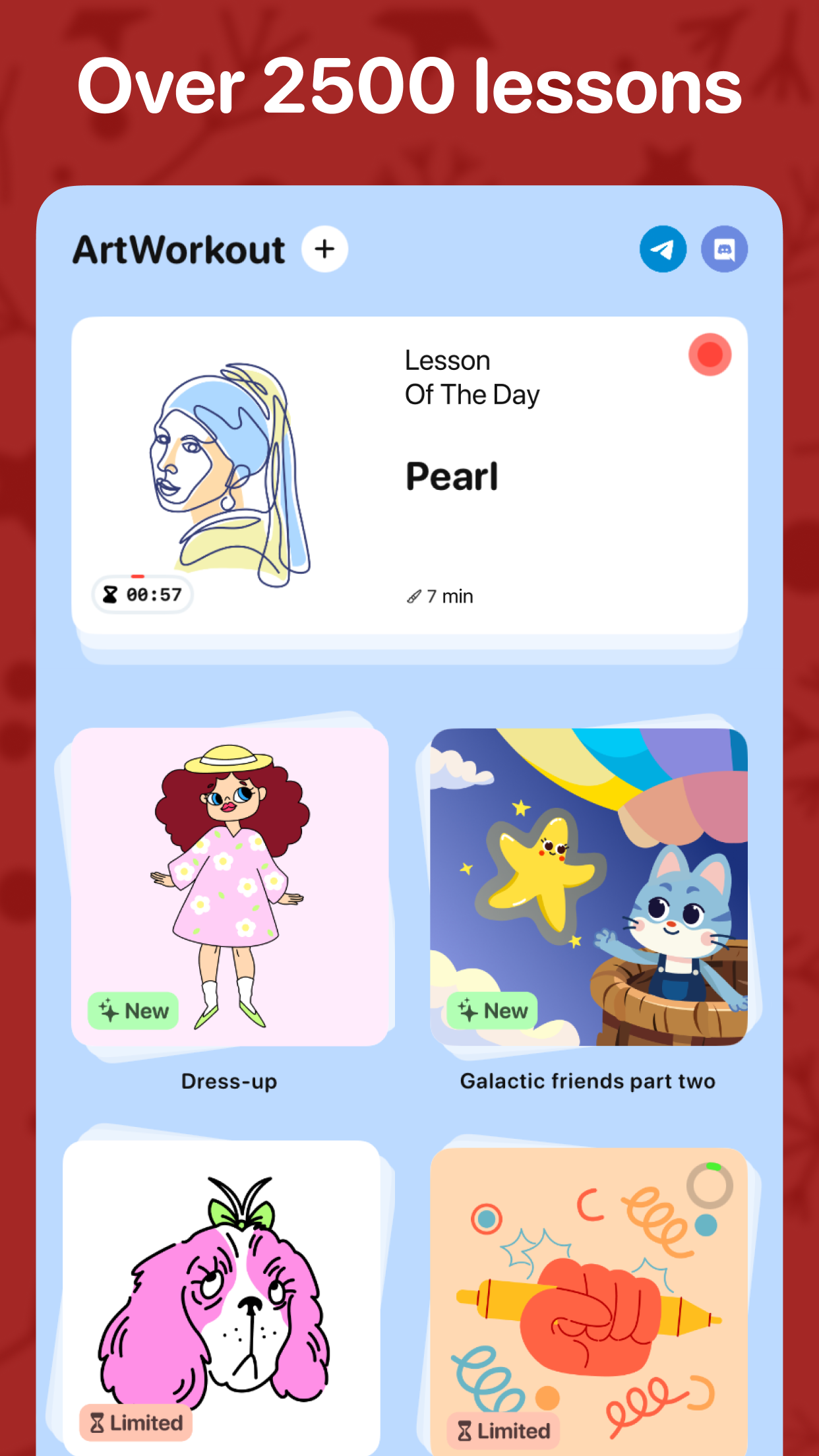 اسکرین شات 8 برنامه Learn how to draw - ArtWorkout