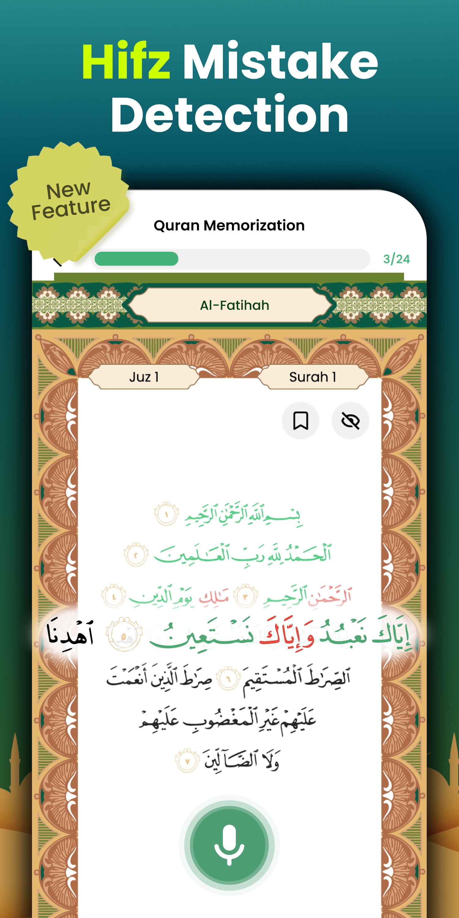اسکرین شات 2 برنامه Quran 360: English, Audio