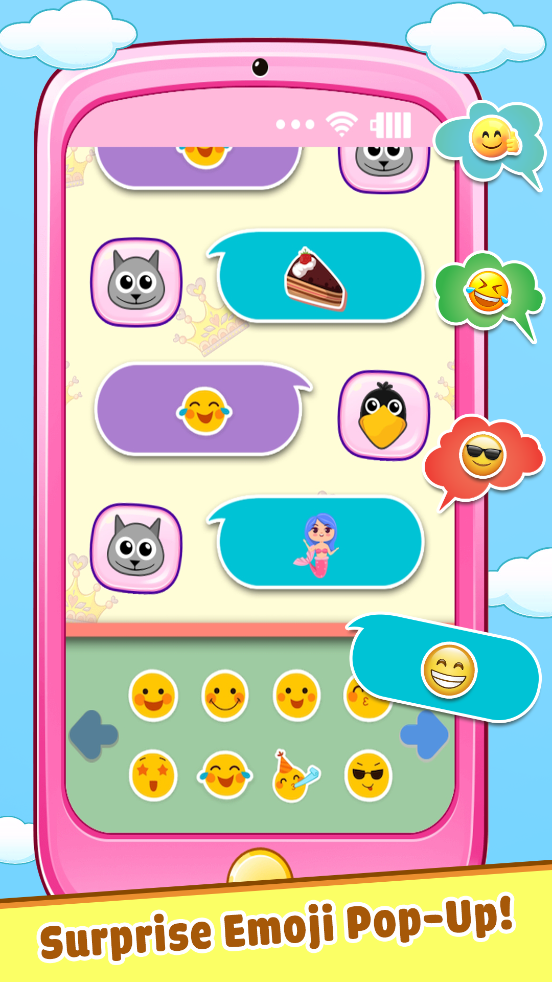 اسکرین شات 7 بازی Baby Phone: Fun Games for Kids