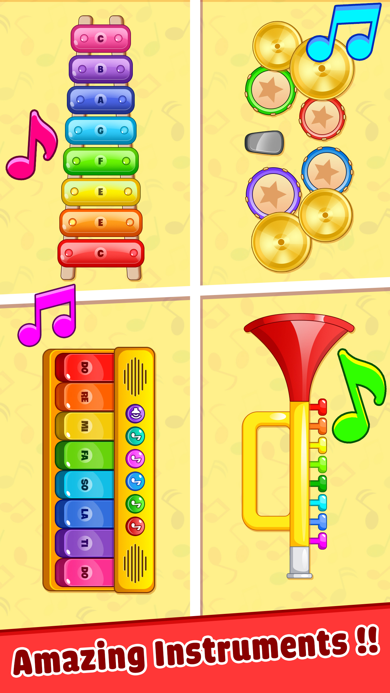 اسکرین شات 8 بازی Baby Phone: Fun Games for Kids