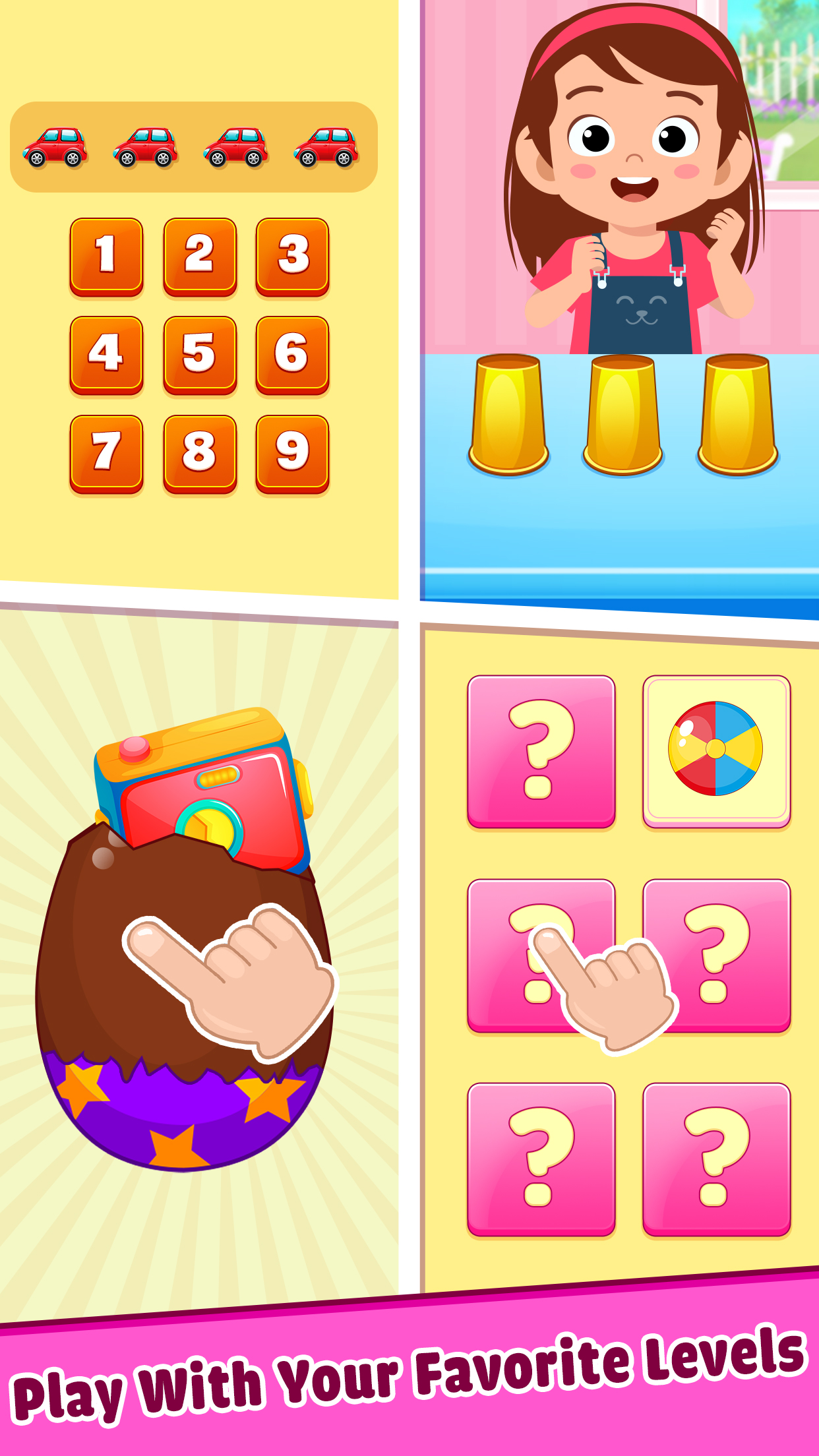 اسکرین شات 3 بازی Baby Phone: Fun Games for Kids