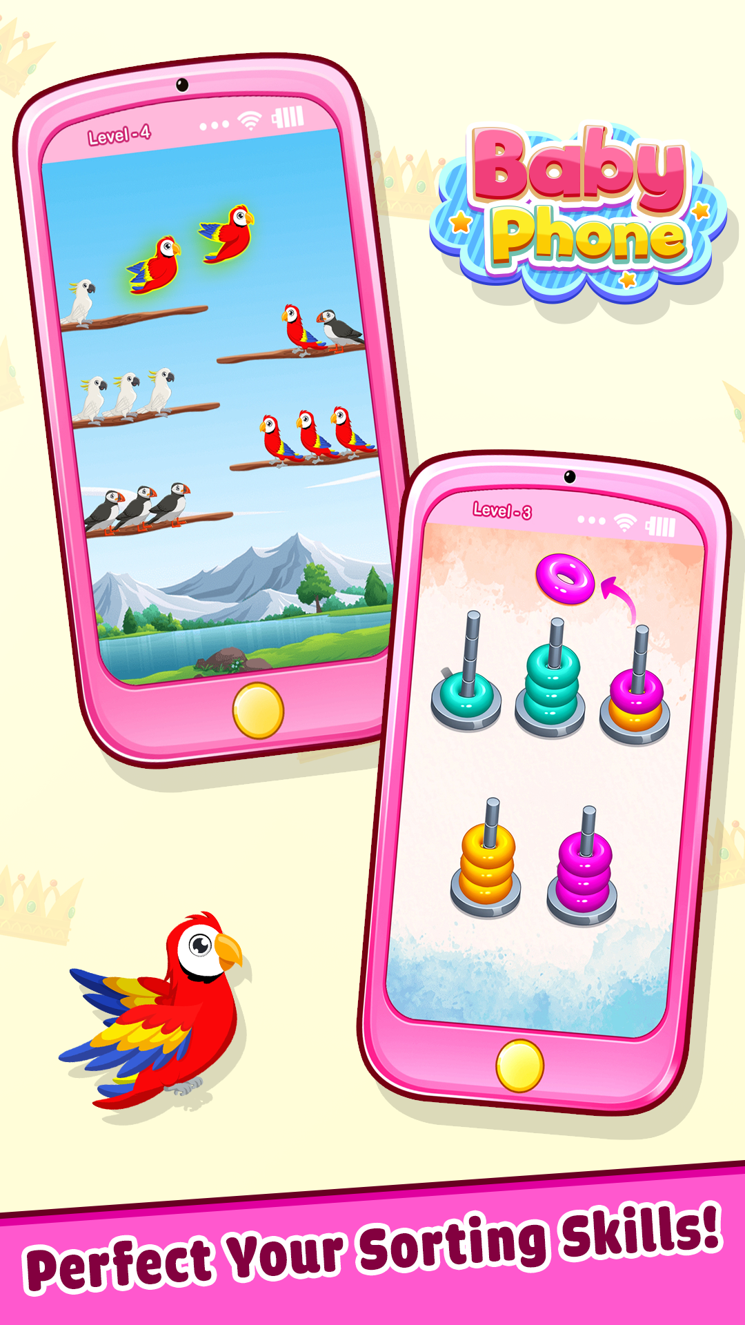 اسکرین شات 6 بازی Baby Phone: Fun Games for Kids