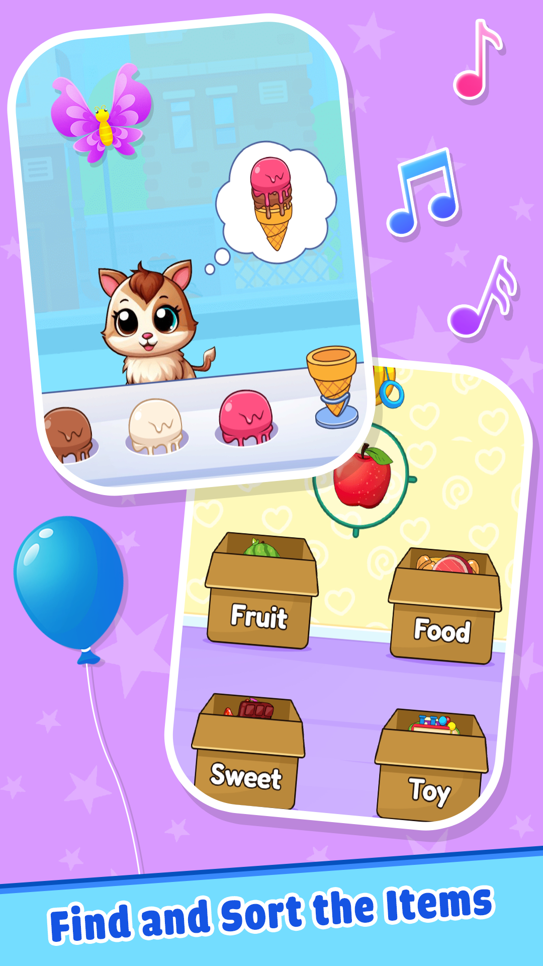 اسکرین شات 2 بازی Baby Phone: Fun Games for Kids
