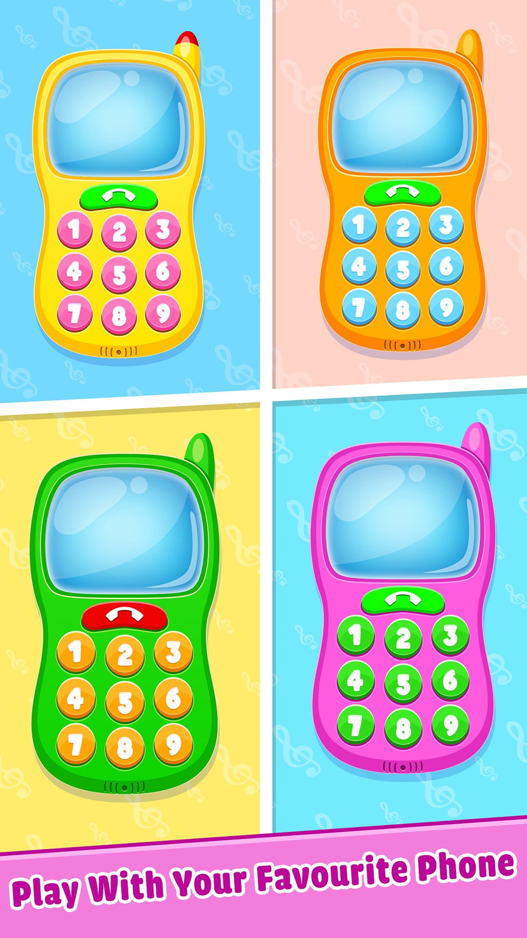 اسکرین شات 8 بازی Virtual Mobile Phone Call Game