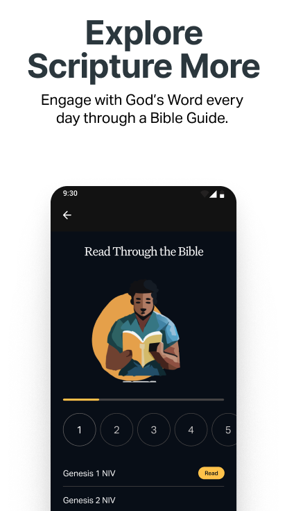 اسکرین شات 5 برنامه Holy Bible Offline NIV KJV App