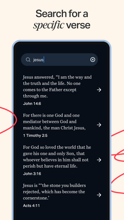 اسکرین شات 4 برنامه Holy Bible Offline NIV KJV App