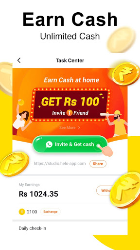 اسکرین شات 5 برنامه Helo - Discover, Share & Communicate