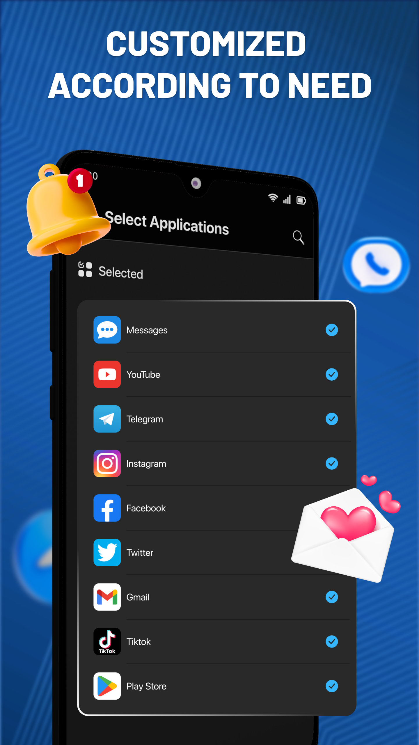 اسکرین شات 3 برنامه Flash Alert - Call & SMS