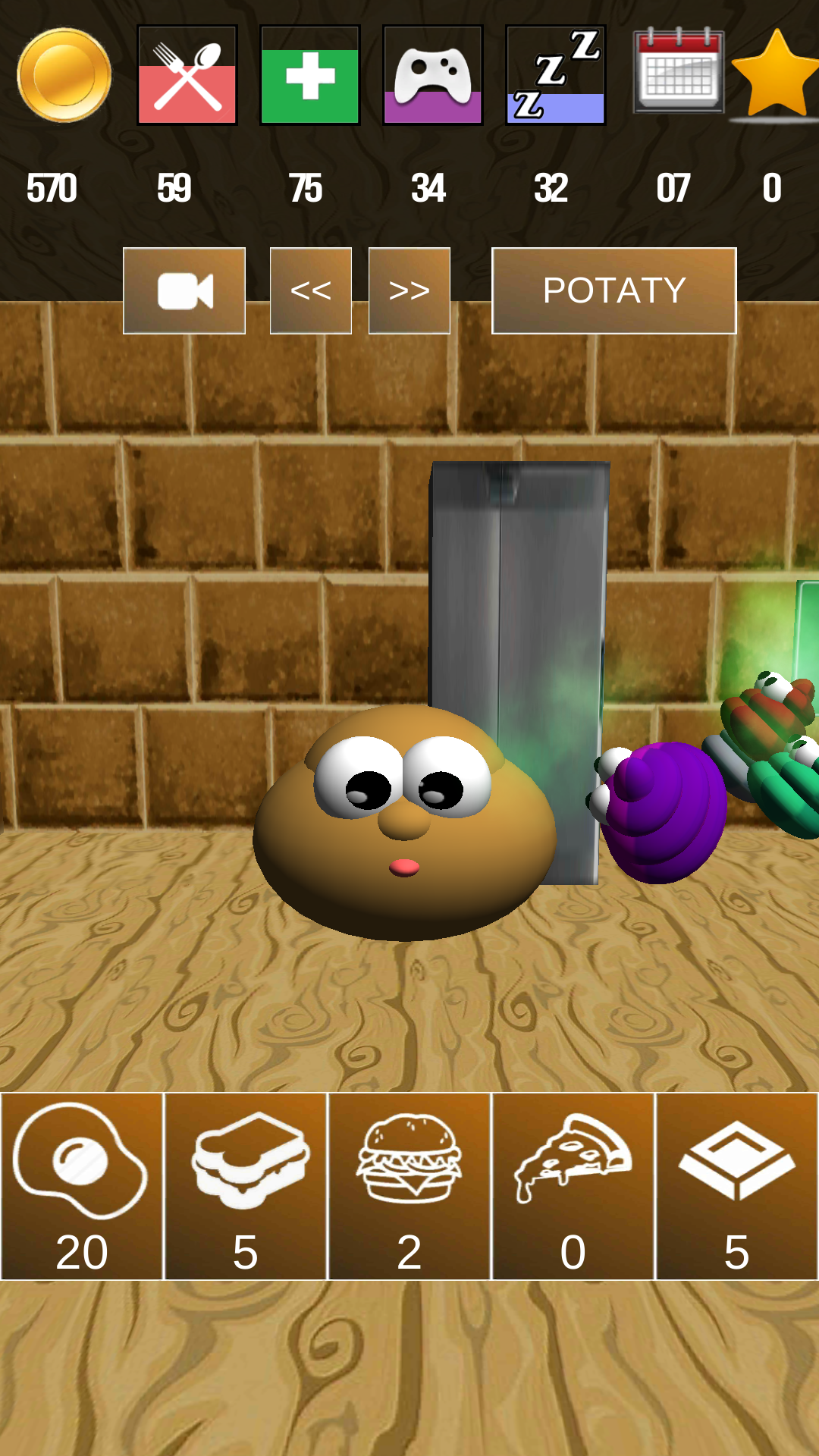 اسکرین شات 4 بازی Potaty 3D Classic