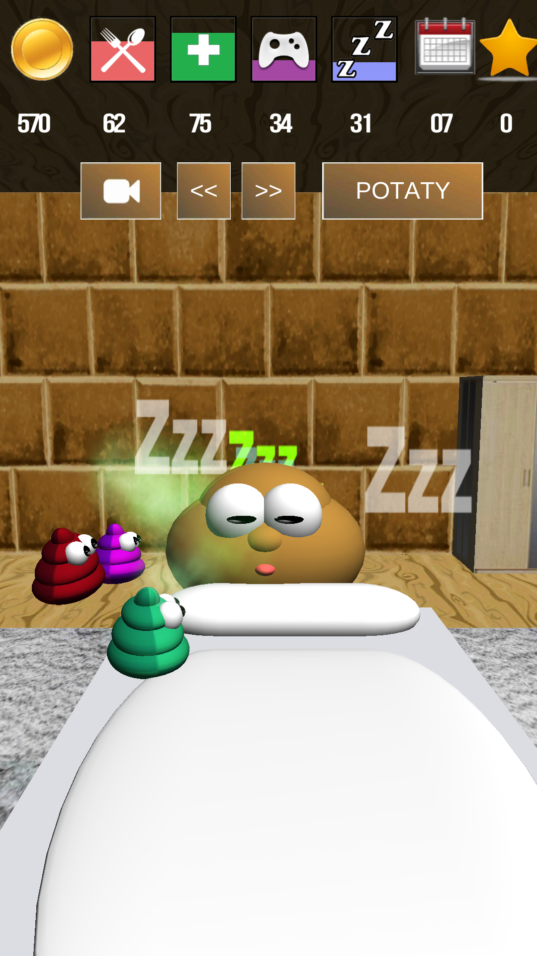 اسکرین شات 3 بازی Potaty 3D Classic