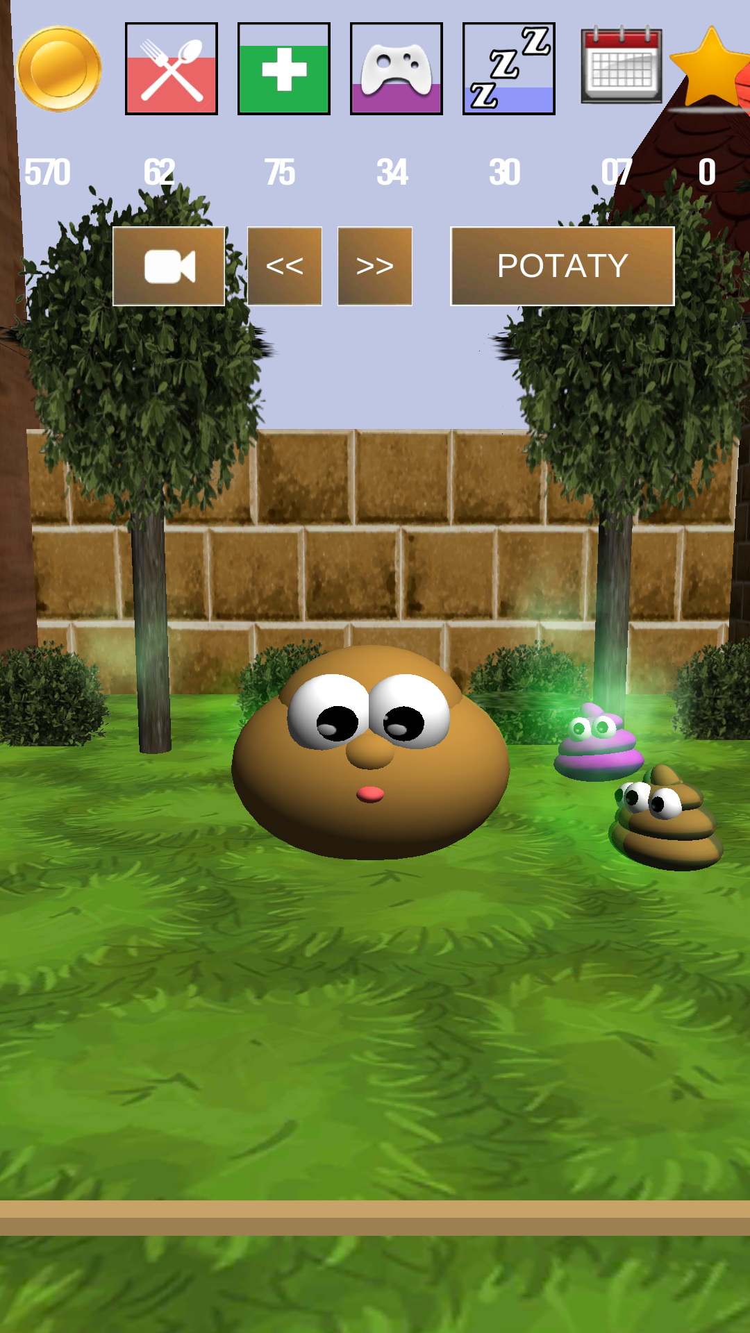 اسکرین شات 2 بازی Potaty 3D Classic