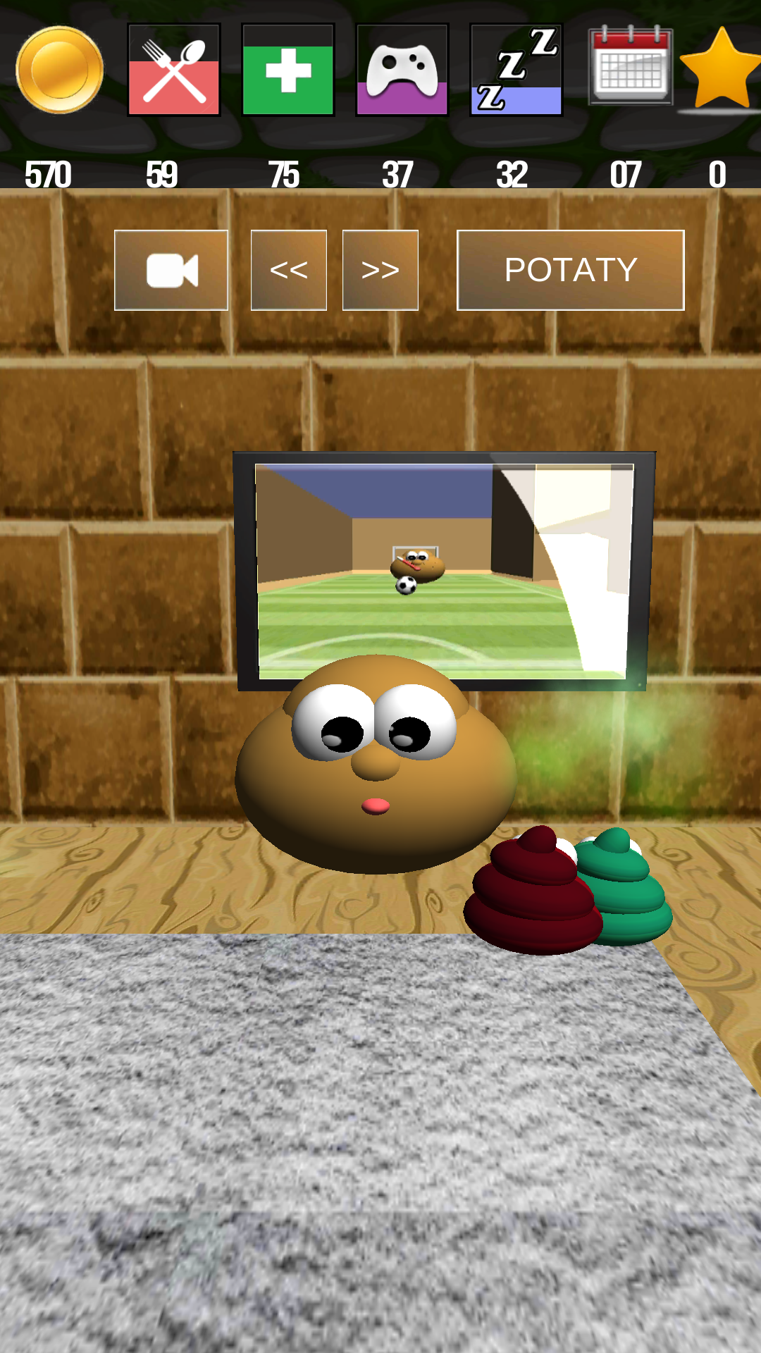 اسکرین شات 5 بازی Potaty 3D Classic