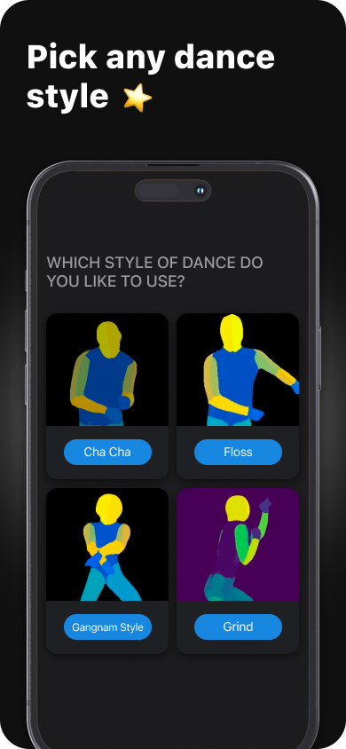 اسکرین شات 2 برنامه Boogie: Create AI Dance Videos