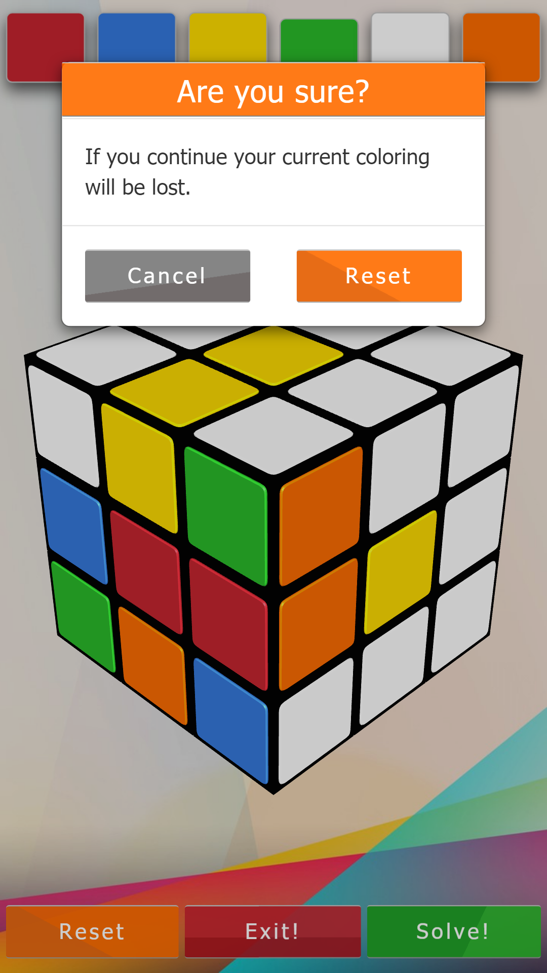 اسکرین شات 2 بازی 3D-Cube Solver