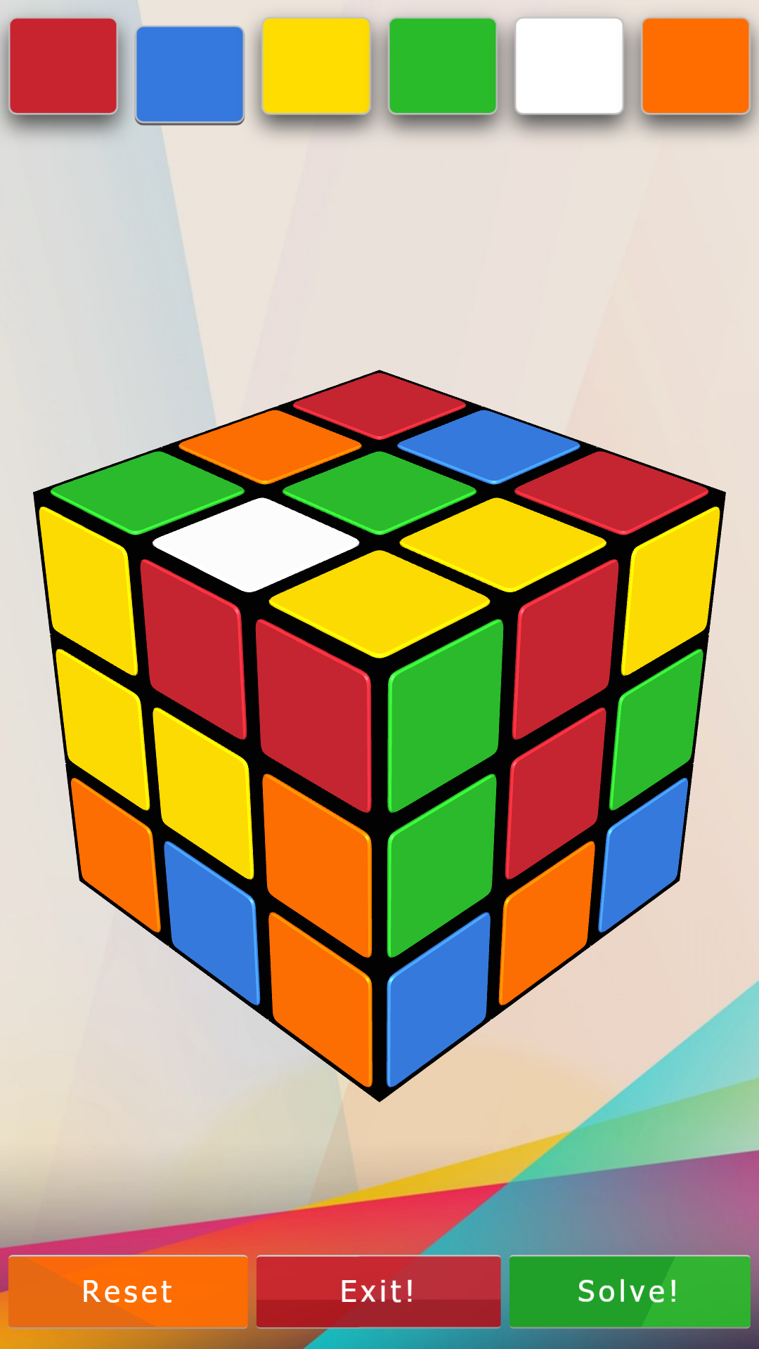 اسکرین شات 4 بازی 3D-Cube Solver