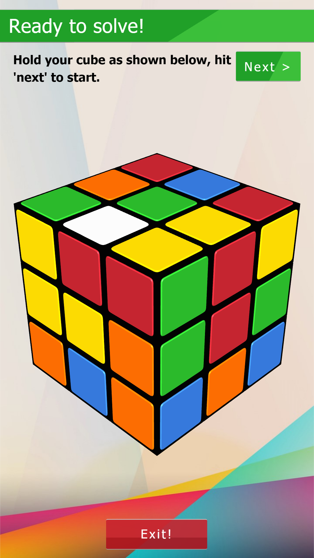 اسکرین شات 5 بازی 3D-Cube Solver