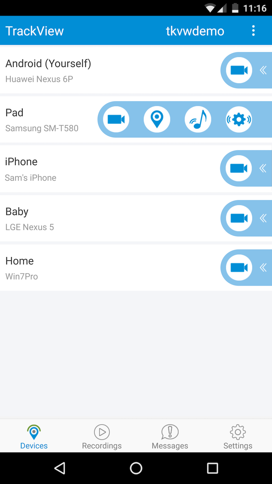 اسکرین شات 7 برنامه TrackView