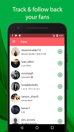اسکرین شات 5 برنامه Unfollow for Instagram - Non followers & Fans