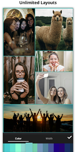 اسکرین شات 1 برنامه Gandr — A photo collage maker without limits