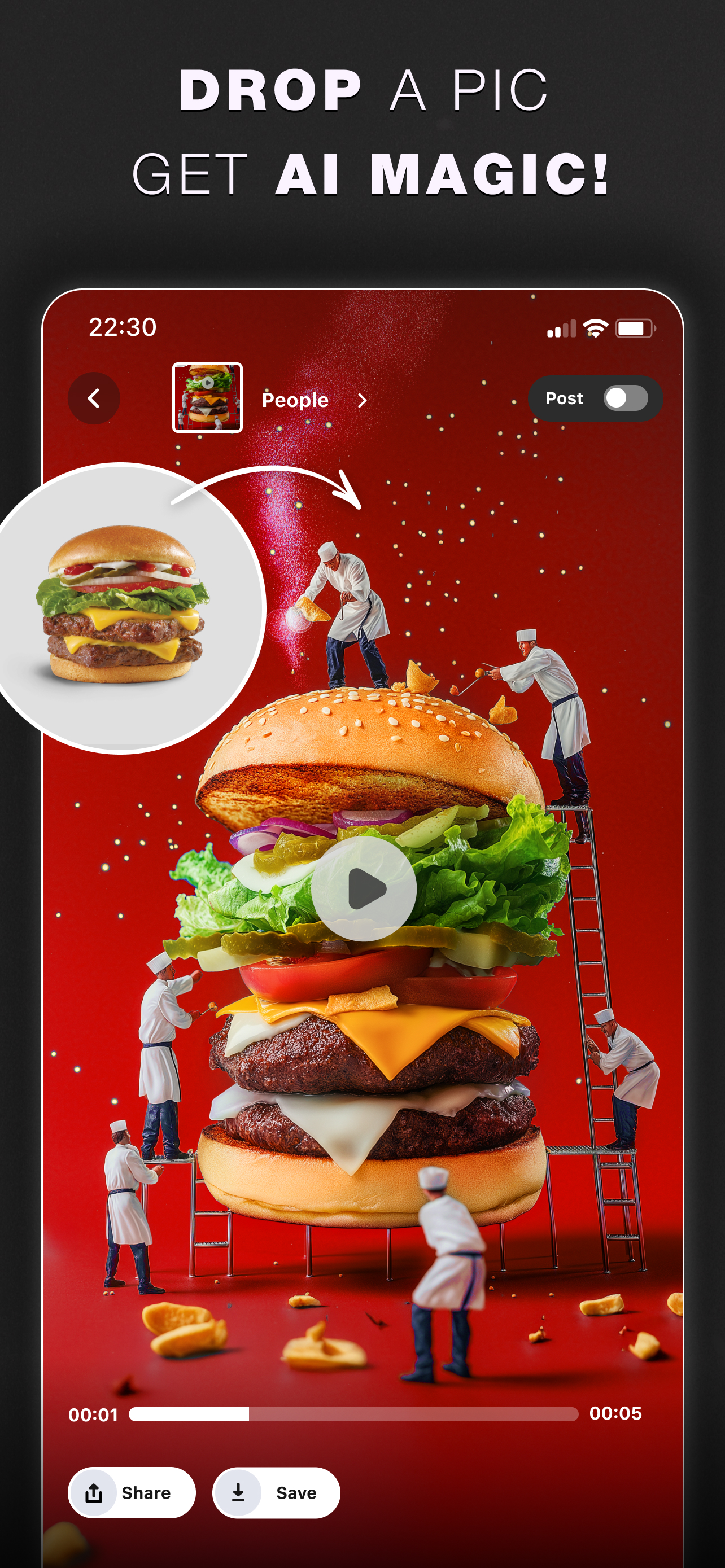اسکرین شات 7 برنامه Glam AI: Video & Photo Editor
