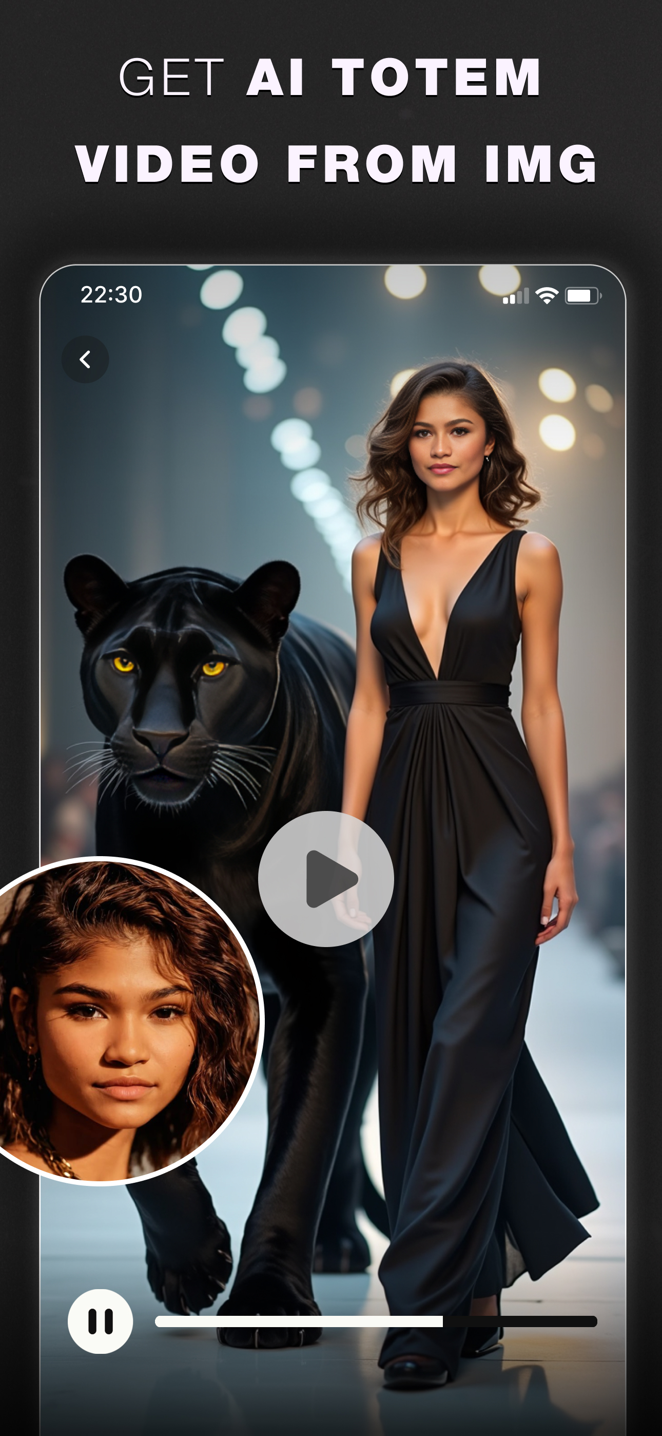 اسکرین شات 4 برنامه Glam AI: Video & Photo Editor