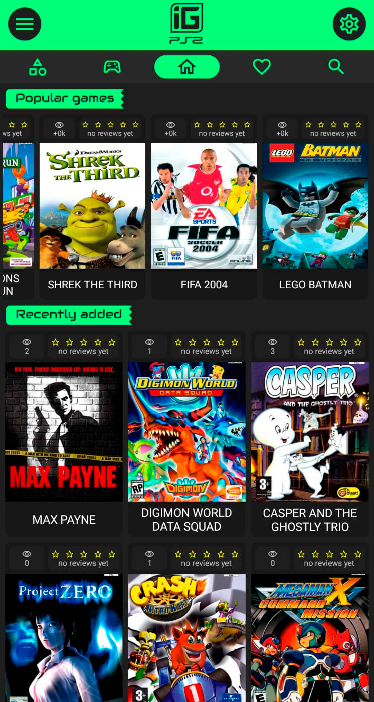 اسکرین شات 3 برنامه IGAMES PS2