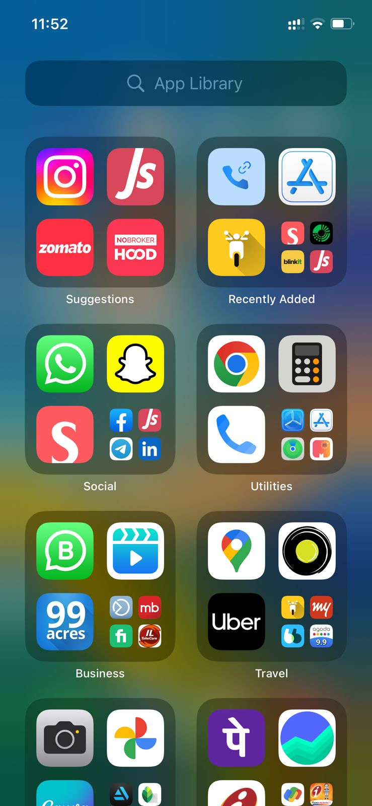 اسکرین شات 4 برنامه iPhone 14 Pro Max Launcher iOS