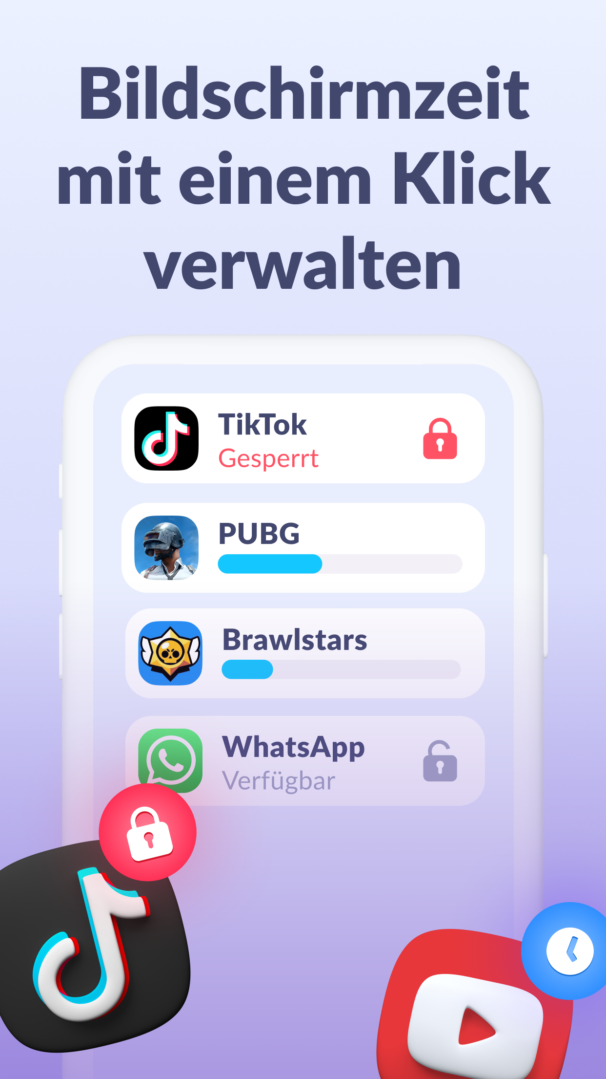 اسکرین شات 2 برنامه Kids360: Jugendschutz App