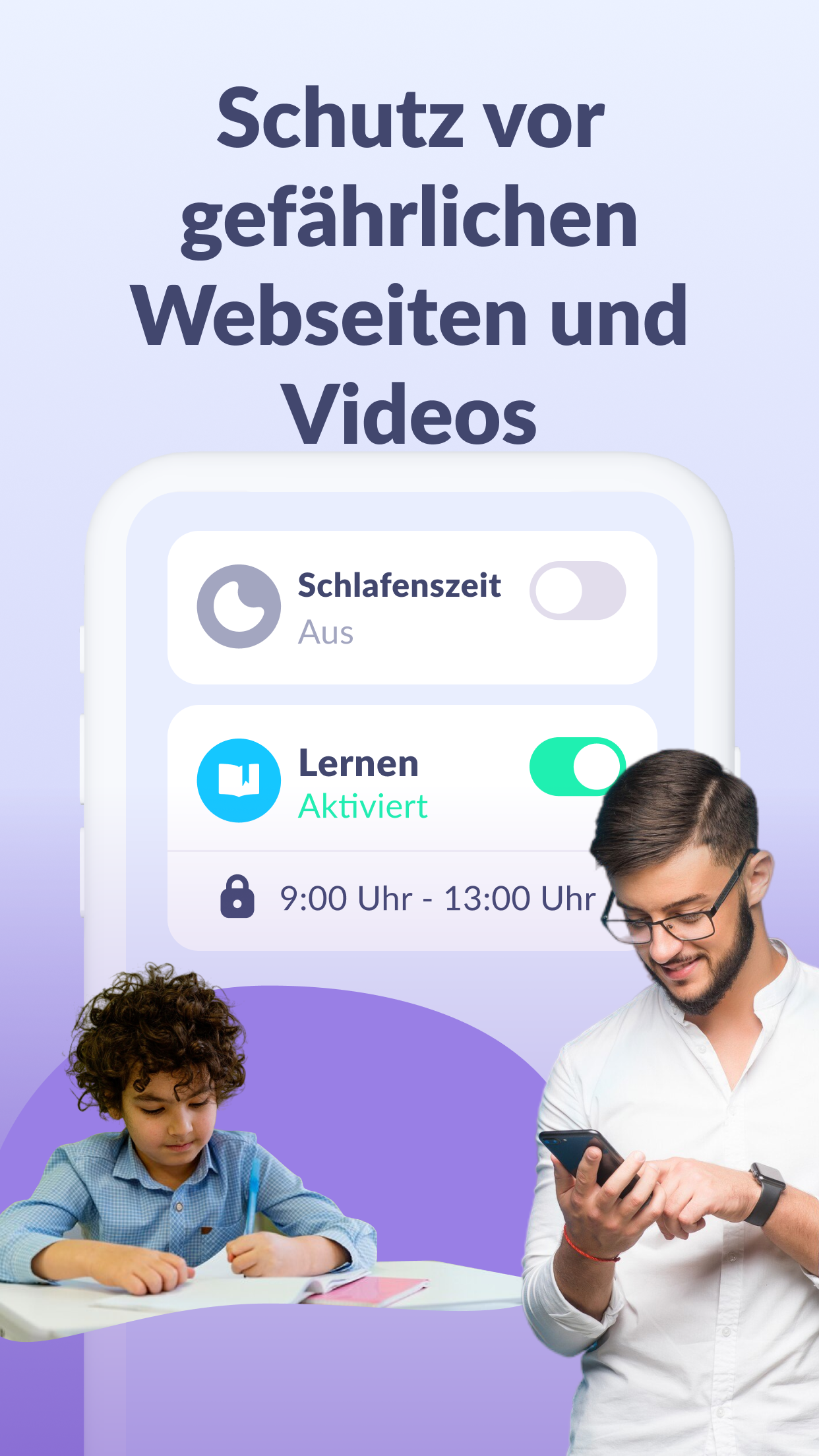 اسکرین شات 7 برنامه Kids360: Jugendschutz App