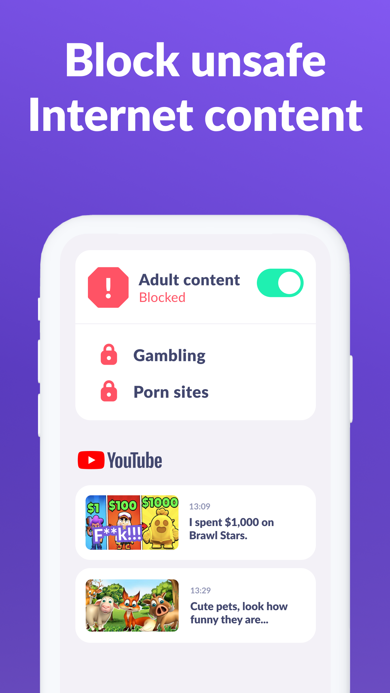 اسکرین شات 4 برنامه Kids360: Parental Control App