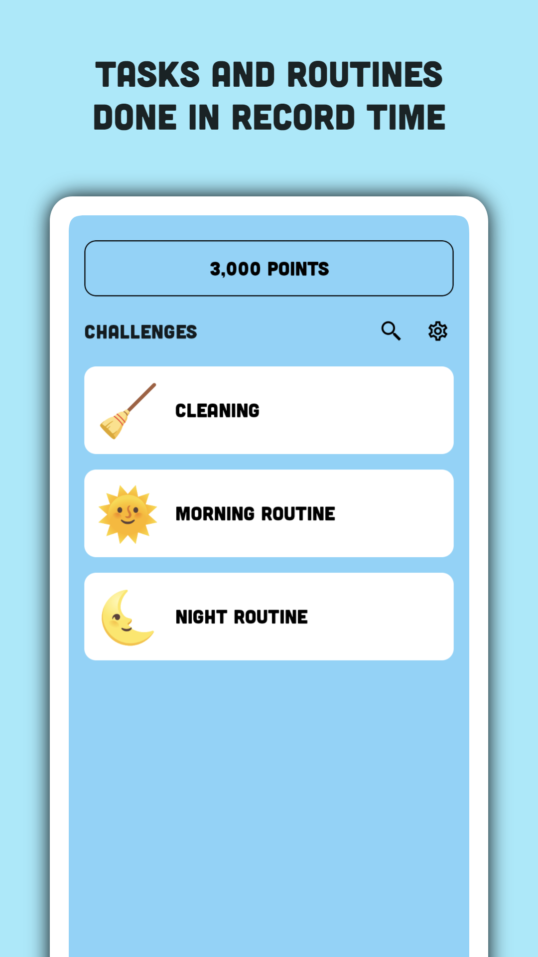 اسکرین شات 1 برنامه Kiteki: Routine Challenge
