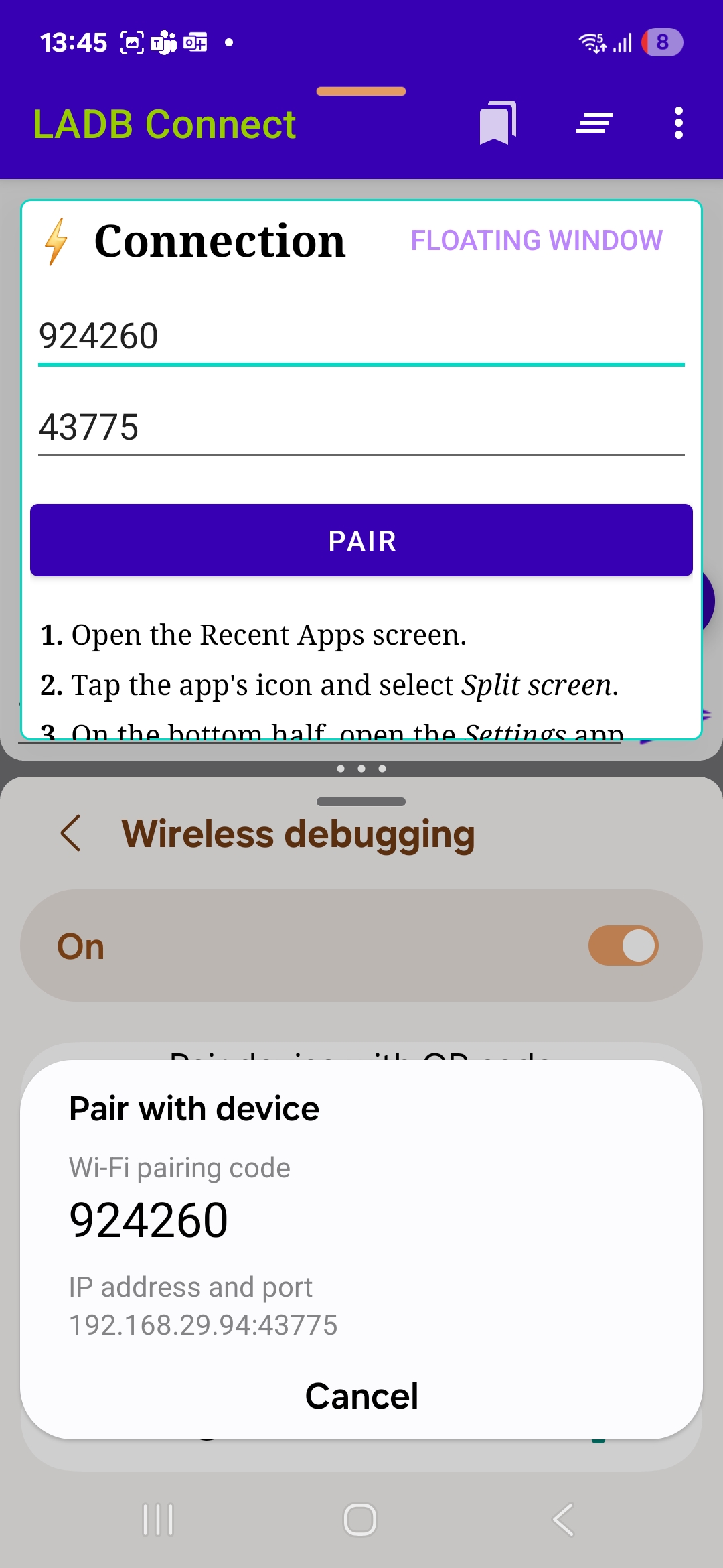 اسکرین شات 4 برنامه LADB Connect