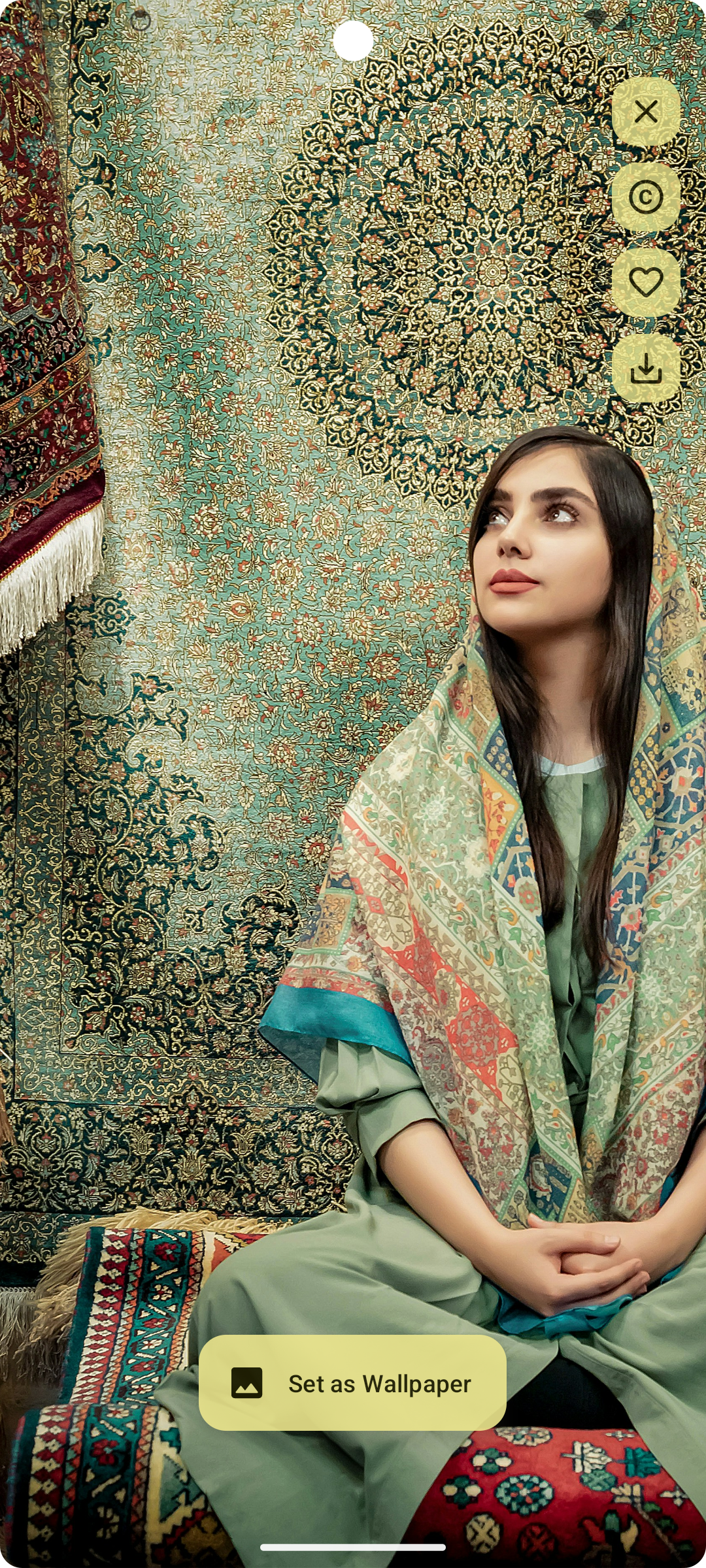 اسکرین شات 6 برنامه Persian Wallpapers