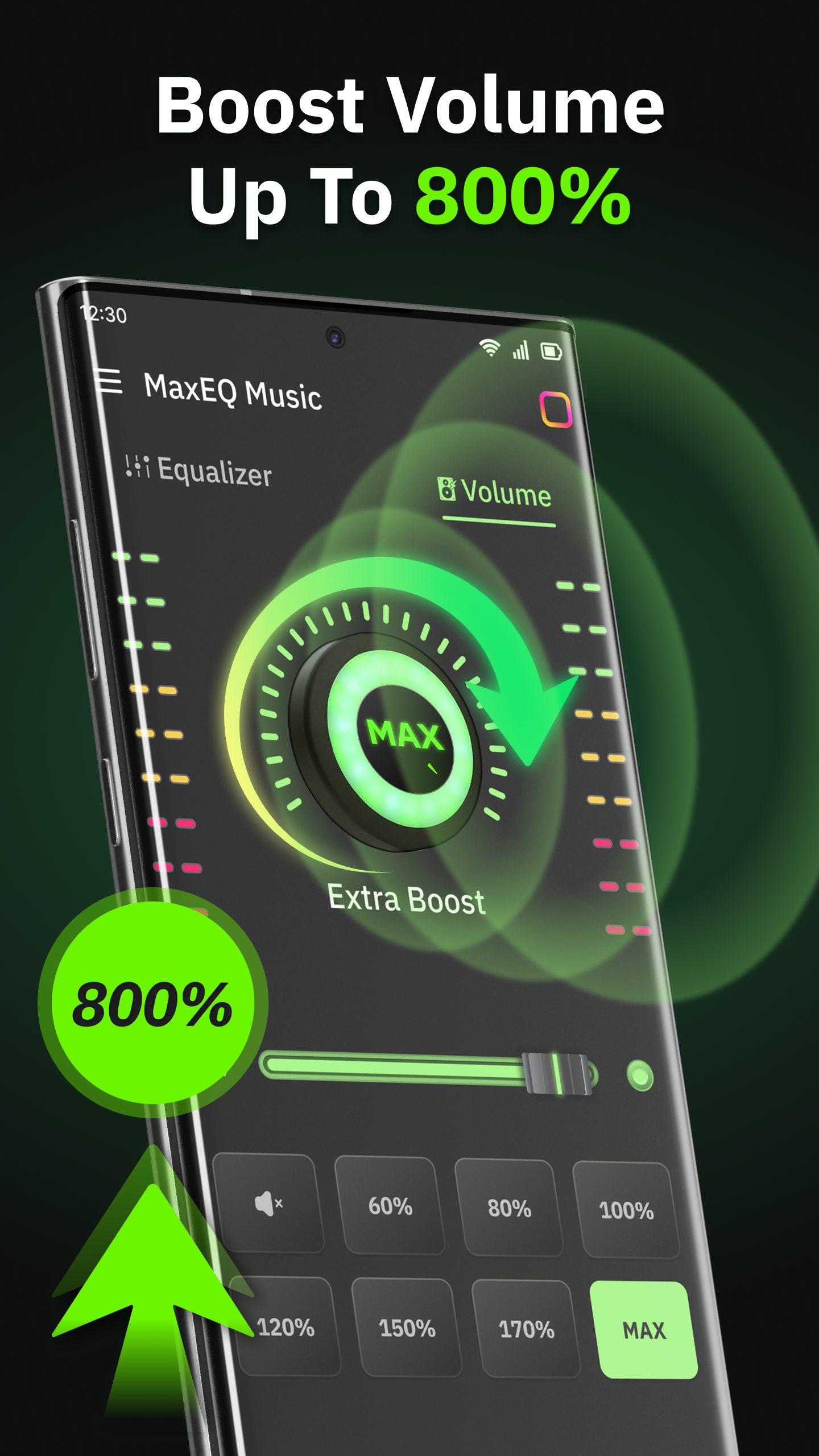 اسکرین شات 3 برنامه Music Equalizer & Bass Booster