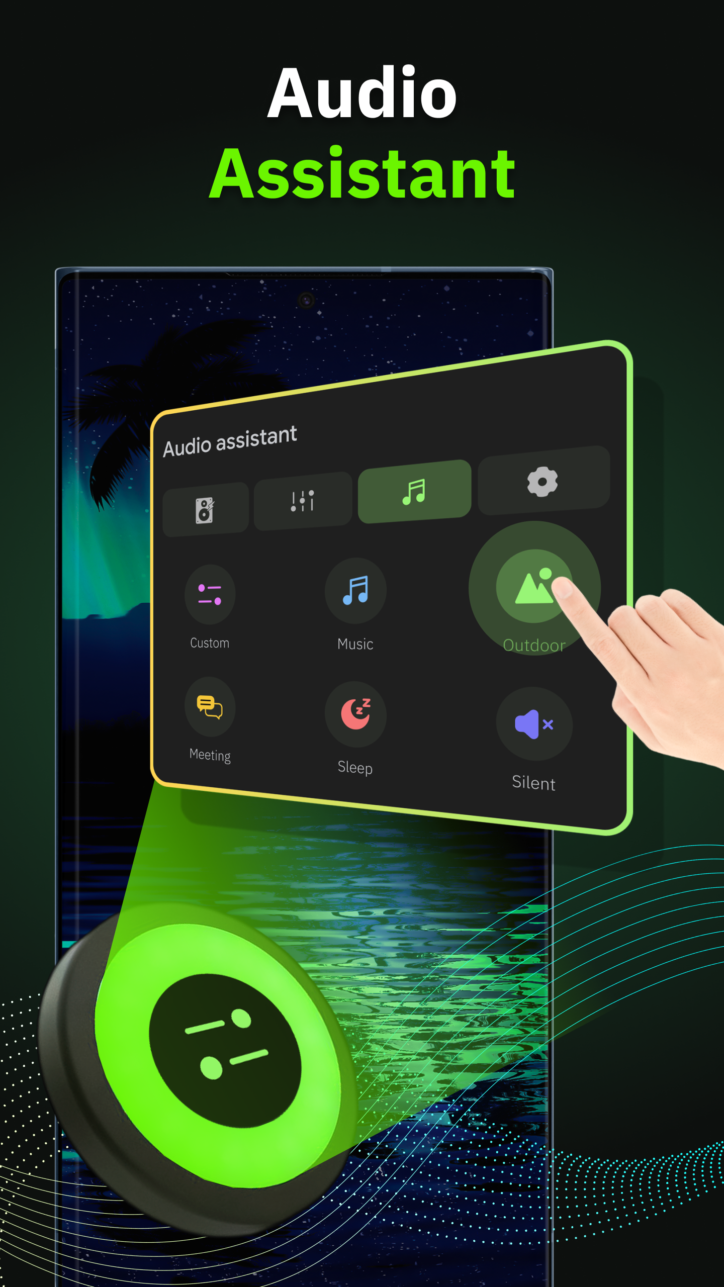 اسکرین شات 5 برنامه Music Equalizer & Bass Booster
