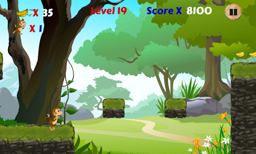 اسکرین شات 7 بازی Jungle Monkey Run