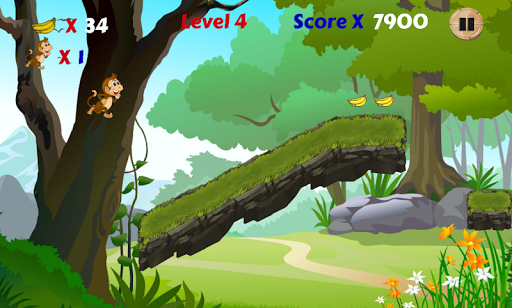 اسکرین شات 5 بازی Jungle Monkey Run