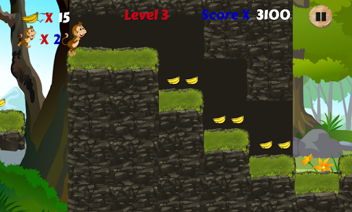 اسکرین شات 4 بازی Jungle Monkey Run