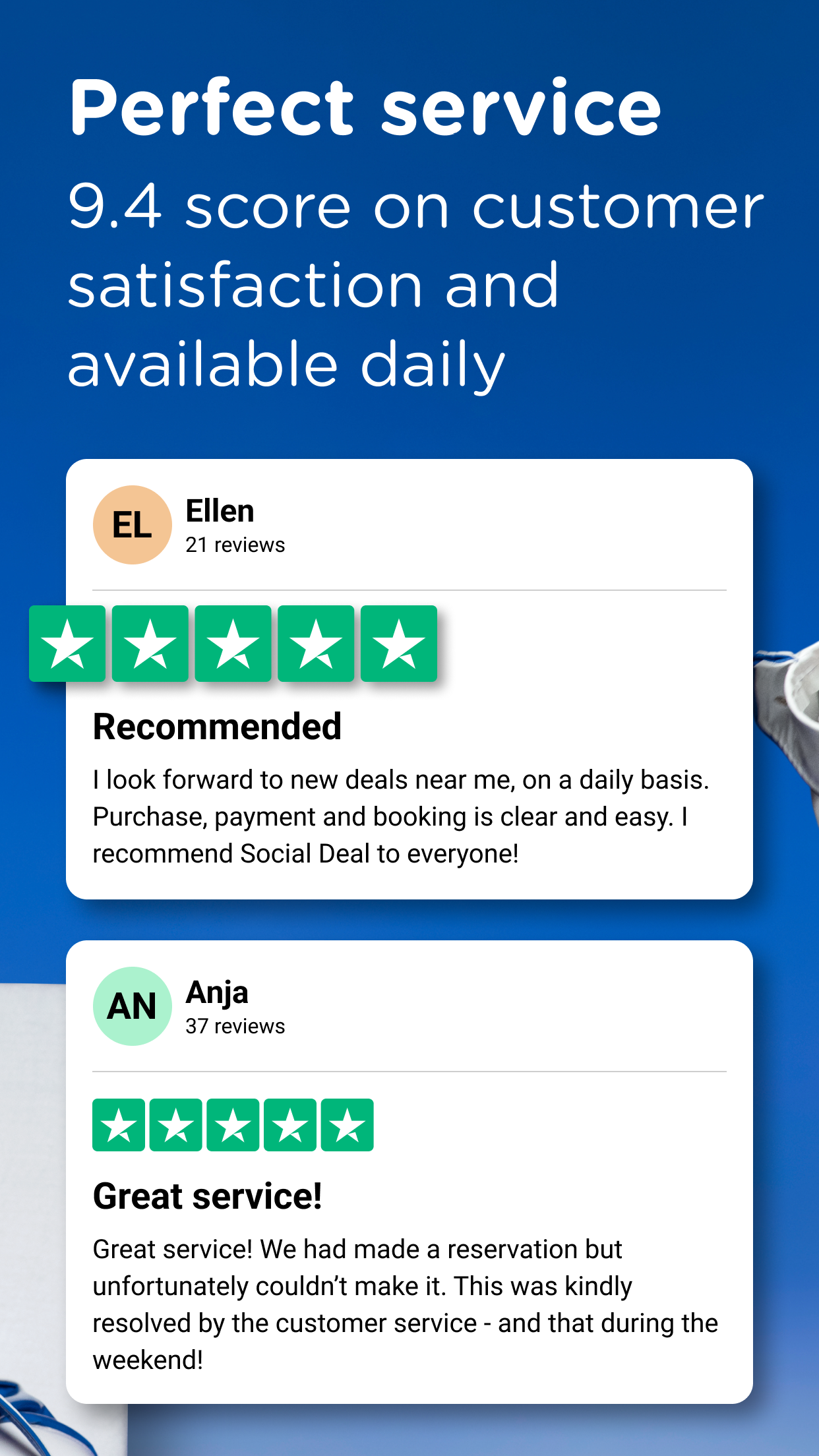 اسکرین شات 8 برنامه Social Deal - The best deals