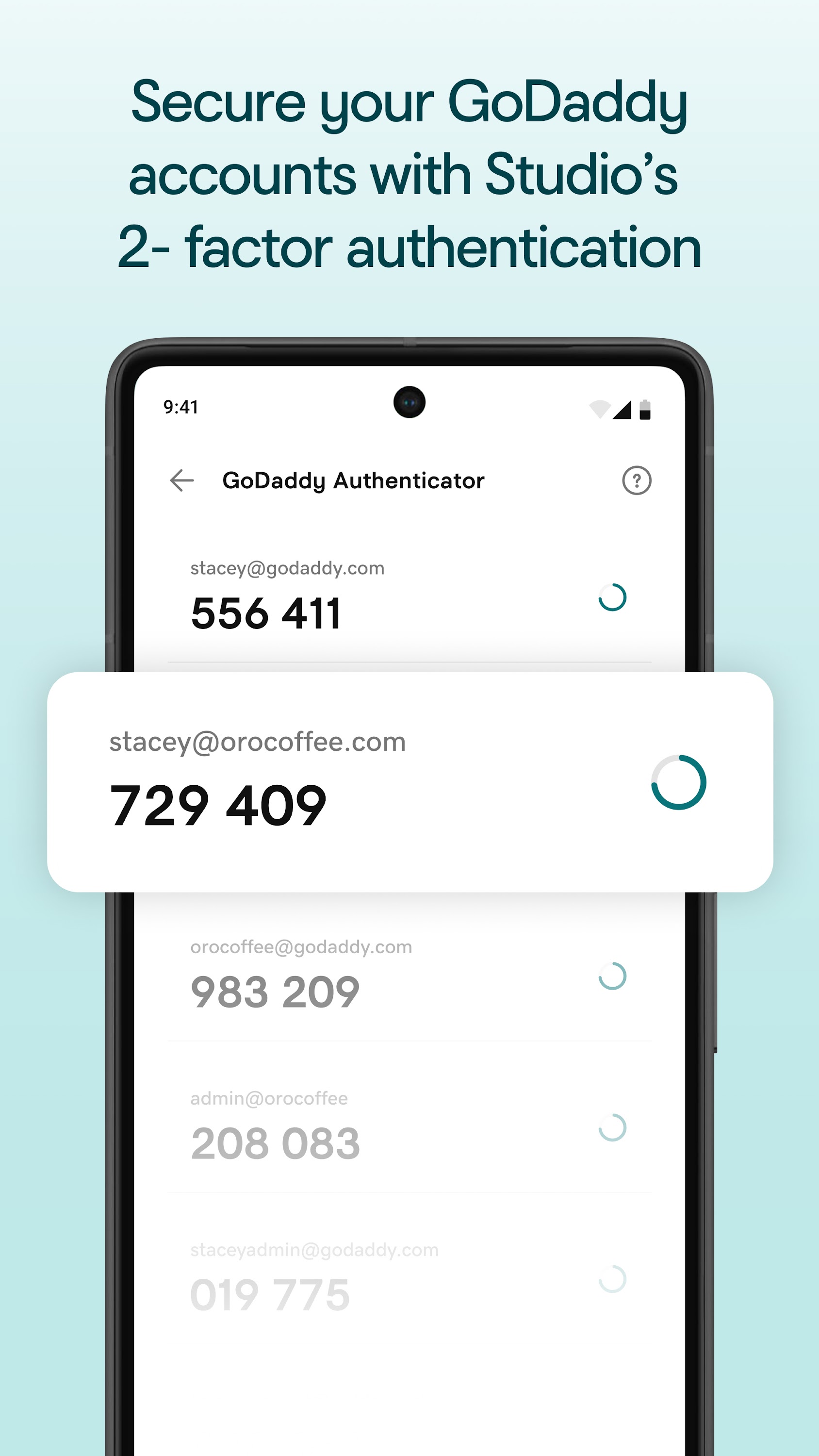 اسکرین شات 4 برنامه GoDaddy Studio: Create & Grow